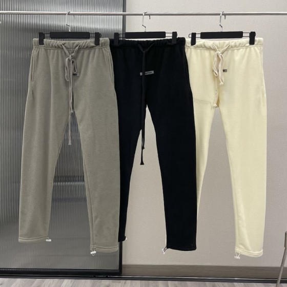 Fear of God Essentials Black Label Fleece Sweatpants
